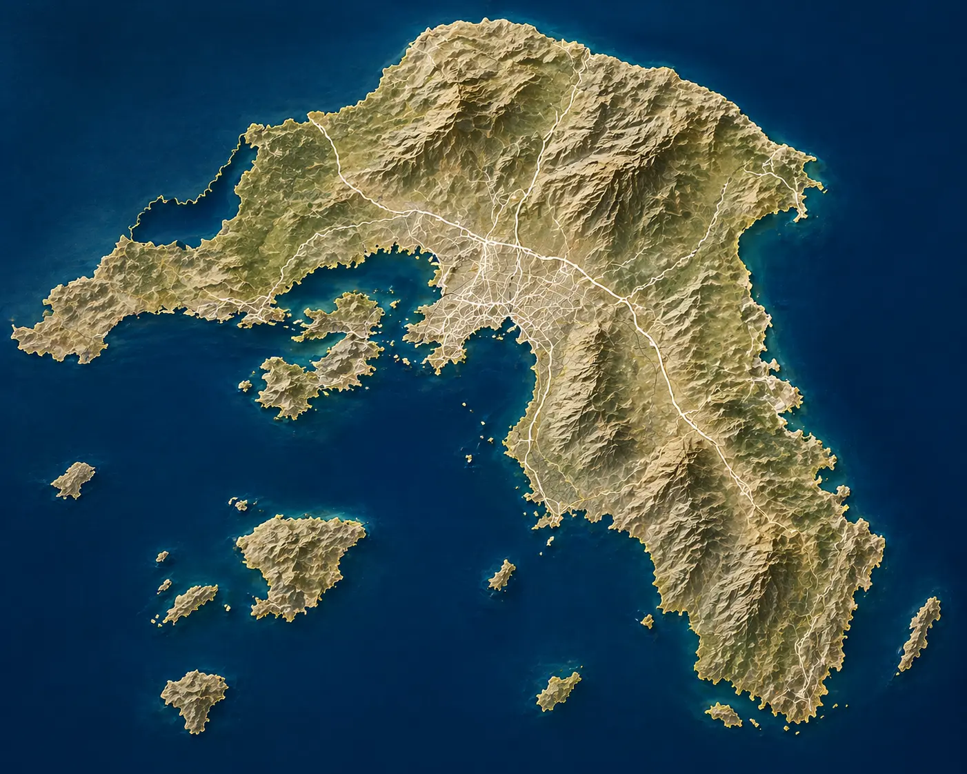 Χάρτης περιοχής εξυπηρέτησης